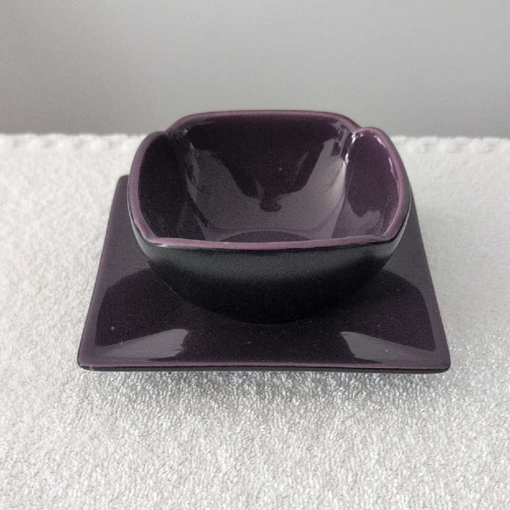Elegant Purple Square Bowl Set